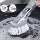 Removable Cleaning Brush Cleaning Supplies Household Items Kitchen Accessories Kitchen Tools Automatic Cleaning Agent Brushes