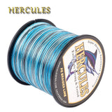 dasda  Hercules Fishing 4 Strands 100M 300M 500M 1000M 1500M 2000M PE Braided Fishing Line Saltwater Weave Carp Fishing Cord Pesca Wire
