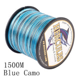 dasda  Hercules Fishing 4 Strands 100M 300M 500M 1000M 1500M 2000M PE Braided Fishing Line Saltwater Weave Carp Fishing Cord Pesca Wire