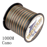 dasda  Hercules Fishing 4 Strands 100M 300M 500M 1000M 1500M 2000M PE Braided Fishing Line Saltwater Weave Carp Fishing Cord Pesca Wire