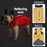 High Quality Dog Clothes Quilted Dog Coat Water Repellent Winter Dog Pet Jacket Vest Retro Cozy Warm Pet Outfit Clothes Big Dogs - app80
