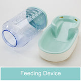 Hipidog 3.8L Pet Drinking Water and Feeding Device Dog Cat Feeder Food Storage Doggy Kitten Water Fountain Automatic Pets Feeder - app80