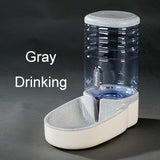 Hipidog 3.8L Pet Drinking Water and Feeding Device Dog Cat Feeder Food Storage Doggy Kitten Water Fountain Automatic Pets Feeder - app80