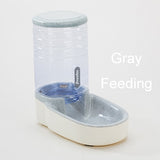 Hipidog 3.8L Pet Drinking Water and Feeding Device Dog Cat Feeder Food Storage Doggy Kitten Water Fountain Automatic Pets Feeder - app80