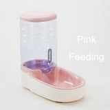 Hipidog 3.8L Pet Drinking Water and Feeding Device Dog Cat Feeder Food Storage Doggy Kitten Water Fountain Automatic Pets Feeder - app80