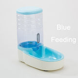 Hipidog 3.8L Pet Drinking Water and Feeding Device Dog Cat Feeder Food Storage Doggy Kitten Water Fountain Automatic Pets Feeder - app80