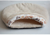 Hot Sale Comfortable 1pc Pet Products Warm Soft Cat House Pet Sleeping Bag Lovely Hamburger Dog Kennel Pet Bed easy to carry