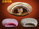 Hot Sale Comfortable 1pc Pet Products Warm Soft Cat House Pet Sleeping Bag Lovely Hamburger Dog Kennel Pet Bed easy to carry