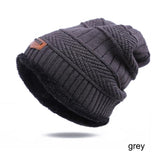 IWINTER Fashion Men Warm Winter Hat Scarf Soft Knitted Hat Scarf Set Skullies Beanies Winter Hat For Women Unisex Knitted Caps