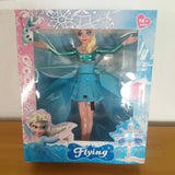 Induction Little Elsa Princess Doll Infrared Suspension Toy Doll Mini RC Remote Drone Girl Child Gift Character Toy