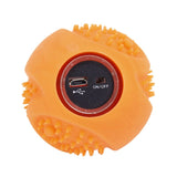 Interactive Dog Toy Rubber Balls LED Glowing Puppy Chew Toys USB Charging Pet Ball Toys  For Night Play