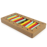 Interactive Toys For Dogs Foraging Food Treated Wooden Dog Toy Eco-friendly Pet Toy Educational Pet Bone Paw Puzzle Toy