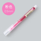 dasda  JIANWU 7pcs/set colourful Straight liquid gel pen Artistic font Creative neuter pen Business School office supplies