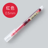 dasda  JIANWU 7pcs/set colourful Straight liquid gel pen Artistic font Creative neuter pen Business School office supplies