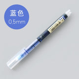 dasda  JIANWU 7pcs/set colourful Straight liquid gel pen Artistic font Creative neuter pen Business School office supplies