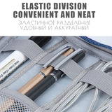 JULY'S SONG Portable Digital Travel Bag Large Capacity Electronic Organizer Travel Accessories Zipper Digital Device Bag