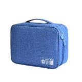 JULY'S SONG Portable Digital Travel Bag Large Capacity Electronic Organizer Travel Accessories Zipper Digital Device Bag