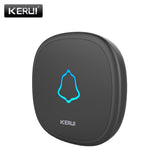 hello word  KERUI M525 Home Security Welcome Wireless Doorbell Smart Chimes Doorbell Alarm LED light 32 Songs with Waterproof Touch Button