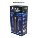 Kemei 1971 Pro Li T-Outliner Skeleton Heavy Hitter Cordless Trimmer Men 0mm Baldheaded Hair Clipper Finish Hair Cutting Machine