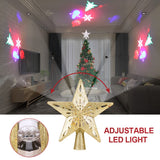 LED Christmas Tree Star Decoration Snowflake Snowman Projector Laser Light Wedding Christmas Decorations For Home