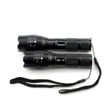 LED Rechargeable Flashlight Pocketman XML T6 linterna torch 4000 lumens 18650 Battery Outdoor Camping Powerful Led Flashlight