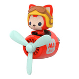 Car Air Freshener Bear Pilot Rotating Propeller Outlet Fragrance