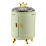 Luxury Rotary Jewelry Storage Box Earrings Necklace Display Stand