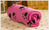 Large Size Pet Dog Cat Blanket Soft Towel Paw Print Mat For Dog Puppy Bed Quilt Bath Towel Pet Cushion tapete gato