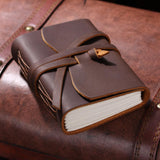 dasda  Leather Journal Travel Notebook, Handmade Vintage Leather Bound Writing Notebook for Men & Women, Unlined Travel Journal to Writ