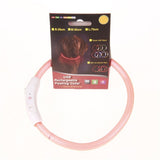 Led Usb Dog Collar Rechargeable LED Charging Tube Flashing Night Dog Collars Glowing Luminous Safety Pets Dog Collar .