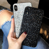 Luxury Bling Glitter Diamond Case For iPhone 11 Pro 6 6s 7 8 Plus Cover For iPhone X Xr Xs Max FashionSoft Silicone Case Fundas