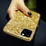 Luxury Bling Glitter Diamond Case For iPhone 11 Pro 6 6s 7 8 Plus Cover For iPhone X Xr Xs Max FashionSoft Silicone Case Fundas
