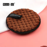 MAANGE 1pc 3 colors Makeup Removers Makeup Remover towel Face Cleansing Cloth Pads Plush puff Fashion New Cleaning puff