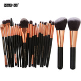 dasda  MAANGE 20/22Pcs Beauty Makeup Brushes Set Cosmetic Foundation Powder Blush Eye Shadow Lip Blend Make Up Brush Tool Kit Maquiagem