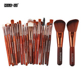 dasda  MAANGE 20/22Pcs Beauty Makeup Brushes Set Cosmetic Foundation Powder Blush Eye Shadow Lip Blend Make Up Brush Tool Kit Maquiagem