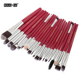 dasda  MAANGE 20/22Pcs Beauty Makeup Brushes Set Cosmetic Foundation Powder Blush Eye Shadow Lip Blend Make Up Brush Tool Kit Maquiagem