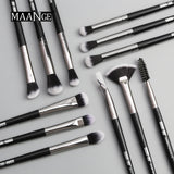 MAANGE Pro  3/5/12 pcs/lot  Makeup Brushes Set Eye Shadow Blending Eyeliner Eyelash Eyebrow Brushes For Makeup New