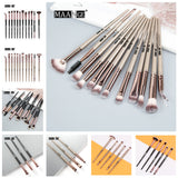 MAANGE Pro  3/5/12 pcs/lot  Makeup Brushes Set Eye Shadow Blending Eyeliner Eyelash Eyebrow Brushes For Makeup New