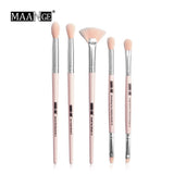 MAANGE Pro  3/5/12 pcs/lot  Makeup Brushes Set Eye Shadow Blending Eyeliner Eyelash Eyebrow Brushes For Makeup New