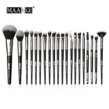 MAANGE Pro 5-20Pcs Makeup Brushes Set Multifunctional Brush Powder Eyeshadow Make Up Brush With Portable PU Case Beauty Tools