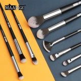 MAANGE Pro 5-20Pcs Makeup Brushes Set Multifunctional Brush Powder Eyeshadow Make Up Brush With Portable PU Case Beauty Tools