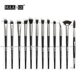 MAANGE Pro 5-20Pcs Makeup Brushes Set Multifunctional Brush Powder Eyeshadow Make Up Brush With Portable PU Case Beauty Tools