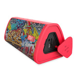 MIFA Red-Graffiti Bluetooth Speaker /Built-in Microphone Stereo Rock Sound/ Outdoor 10W Portable Wireless Speaker/ Support TF card /Support MP3，WMA，WAV，FLAC，APE - app80