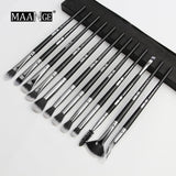 Makeup brushes set professional 12 pcs/lot Makeup Brushes Set Eye Shadow Blending Eyeliner Eyelash Eyebrow Brush For Makeup Tool