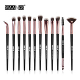Makeup brushes set professional 12 pcs/lot Makeup Brushes Set Eye Shadow Blending Eyeliner Eyelash Eyebrow Brush For Makeup Tool