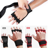 Men Indoor Gym Gloves Sports Crossfit Fitness Gloves Weightlifting Dumbell Bodybuilding Equipement Anti-skid Riding Sport Gloves