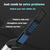 ssss  Men Quick Beard Straightener Styler Comb Multifunctional Hair Curling Curler Show Cap Tool Drop shipping