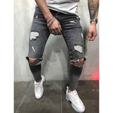 Men's Hole jeans