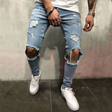 Men's Hole jeans