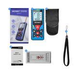 hello word  Mileseey X6 laser distance meter electronic roulette digital tape rangefinder trena metro laser range finder measuring tape